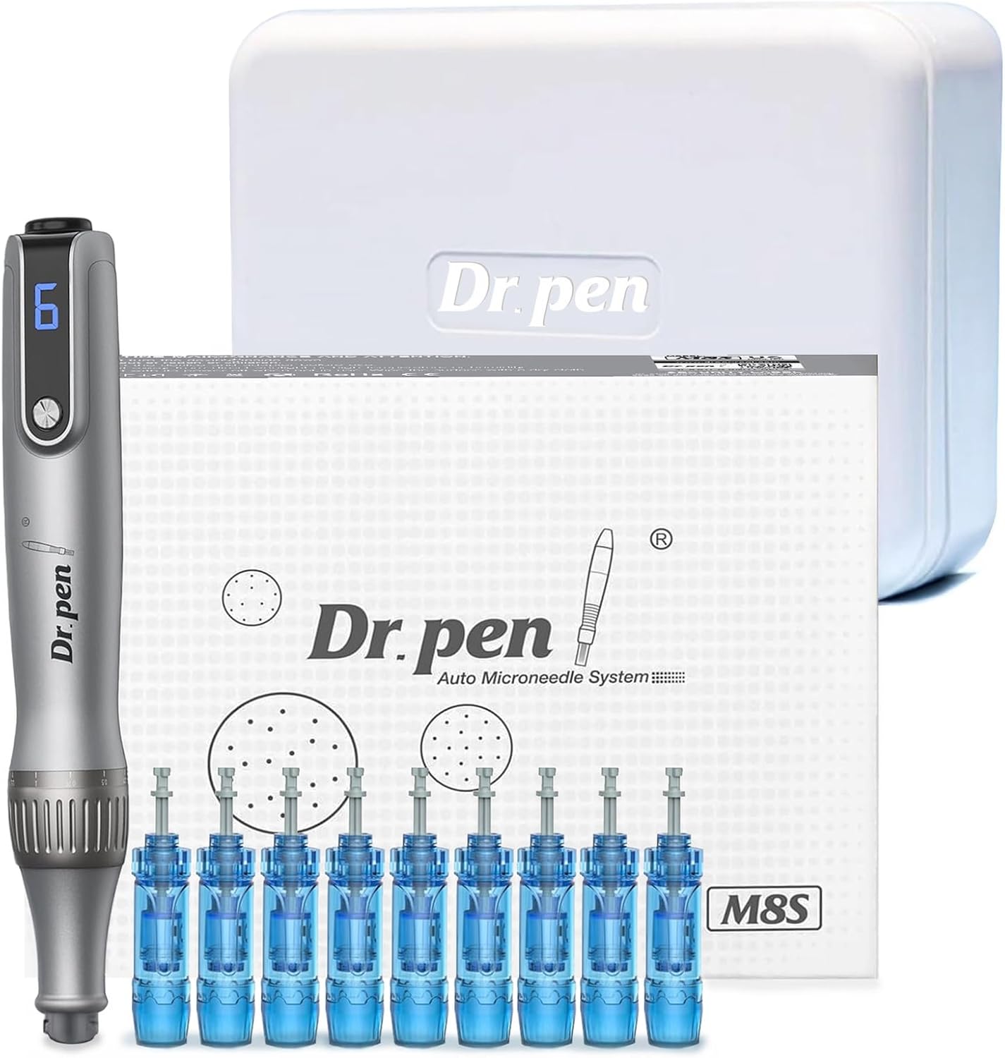 Dr. Pen dermapen z 9 katridzami M8S