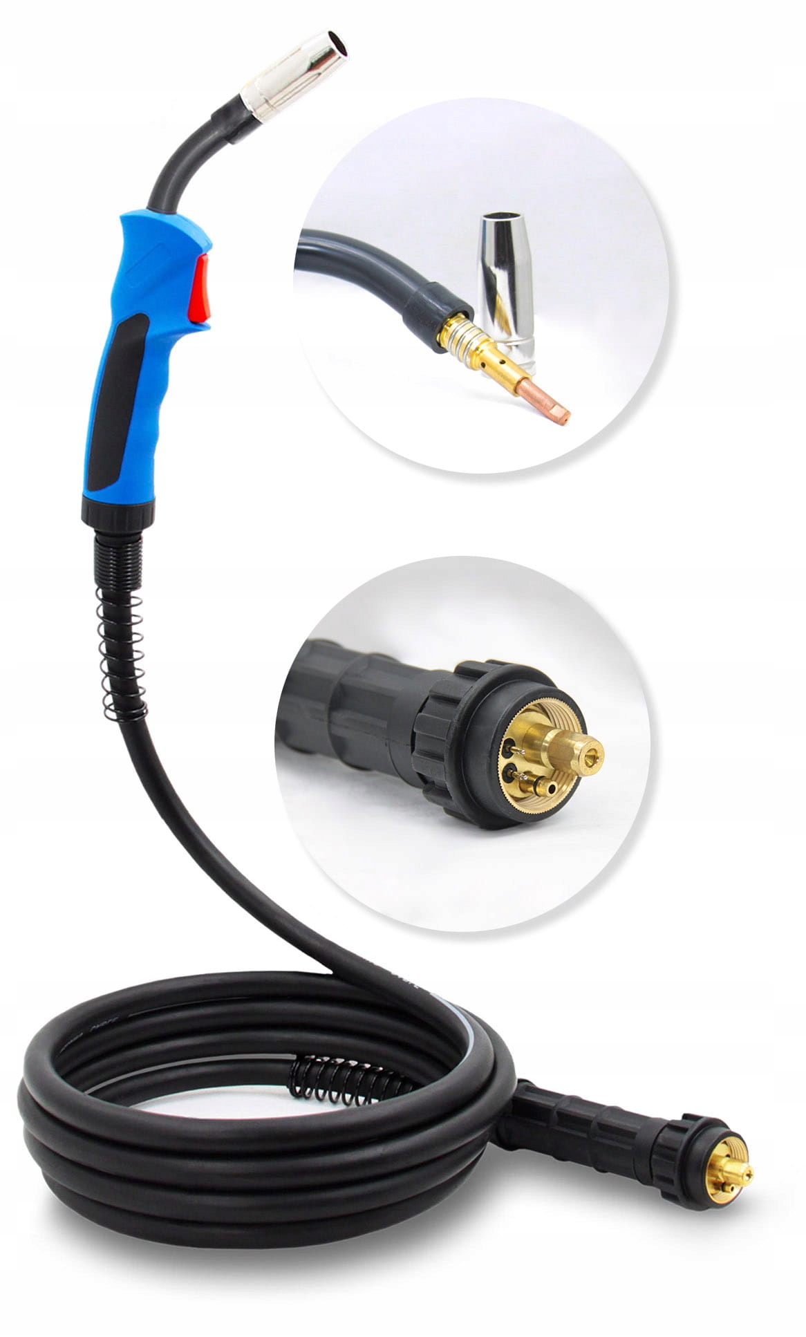 

Uchwyt spawalniczy MB-15 3m Mig Eurozłącze Euro