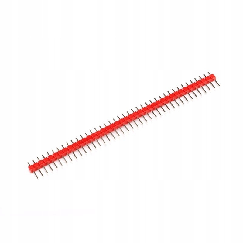

Złącze Listwa 1X40 -2,54 Kolor Czerwony 2-SZTUKI