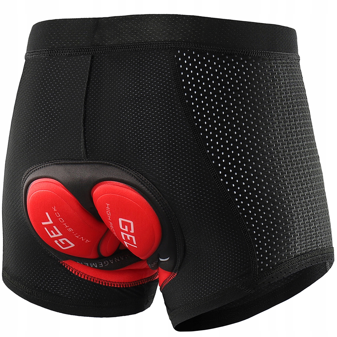 SPODENKI ROWEROWE SZORTY Z WKŁADKĄ 3D ŻELOWĄ SZORTY BOKSERKI NA ROWER XXL Model Spodenki