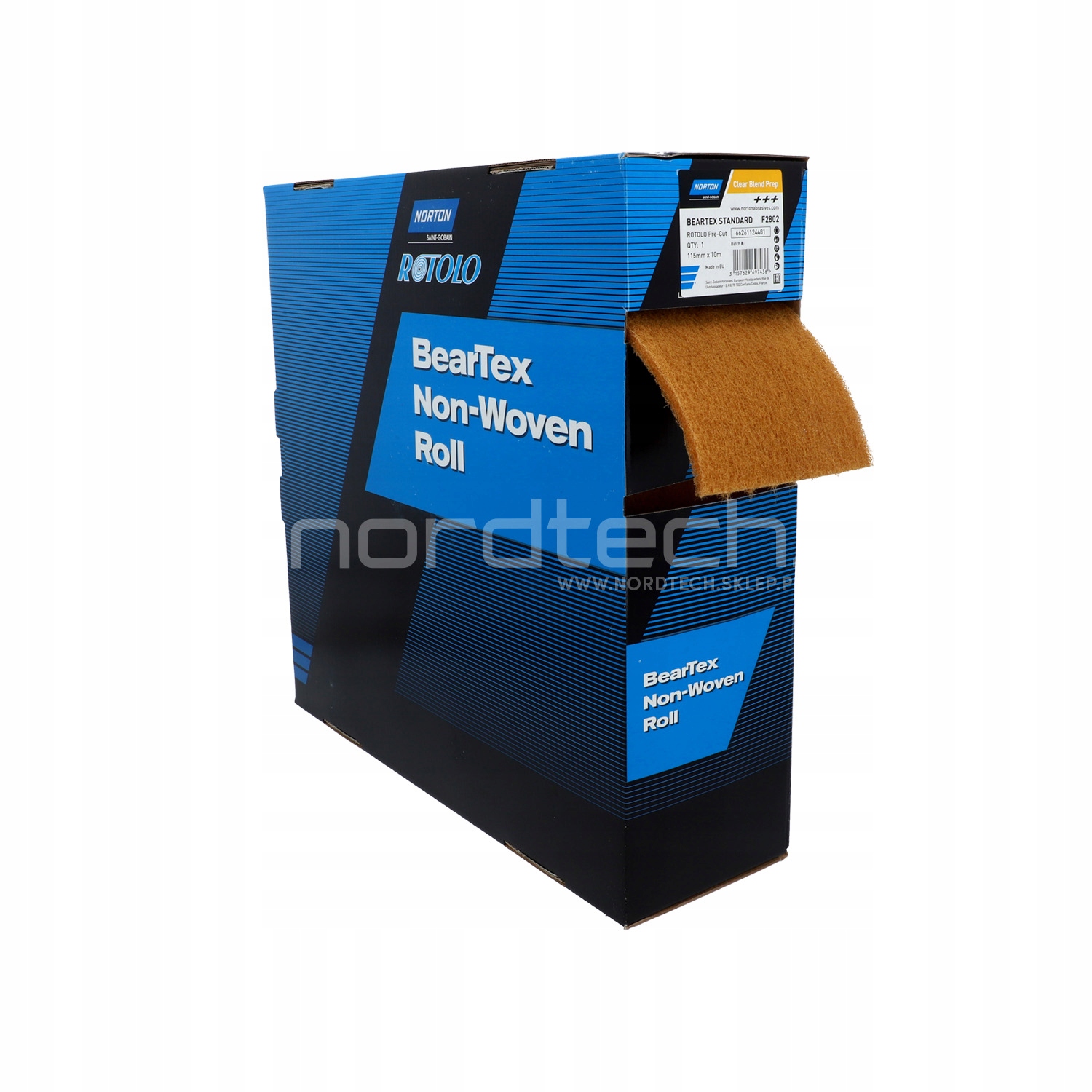 Brúsny papier Norton BearTex mikro jemný A