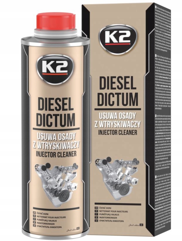 K2 Diesel Dictum Do Czyszczenia Wtrysków 500ML