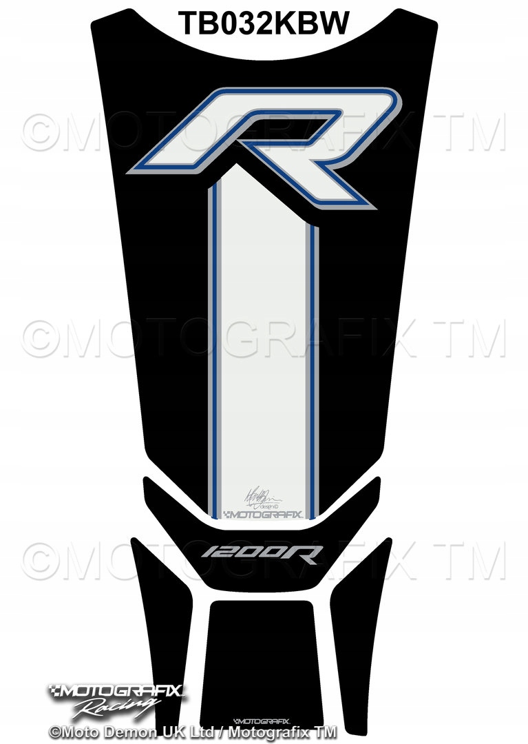 TANKPAD MOTOGRAFIX BMW R1200R 2015-2017