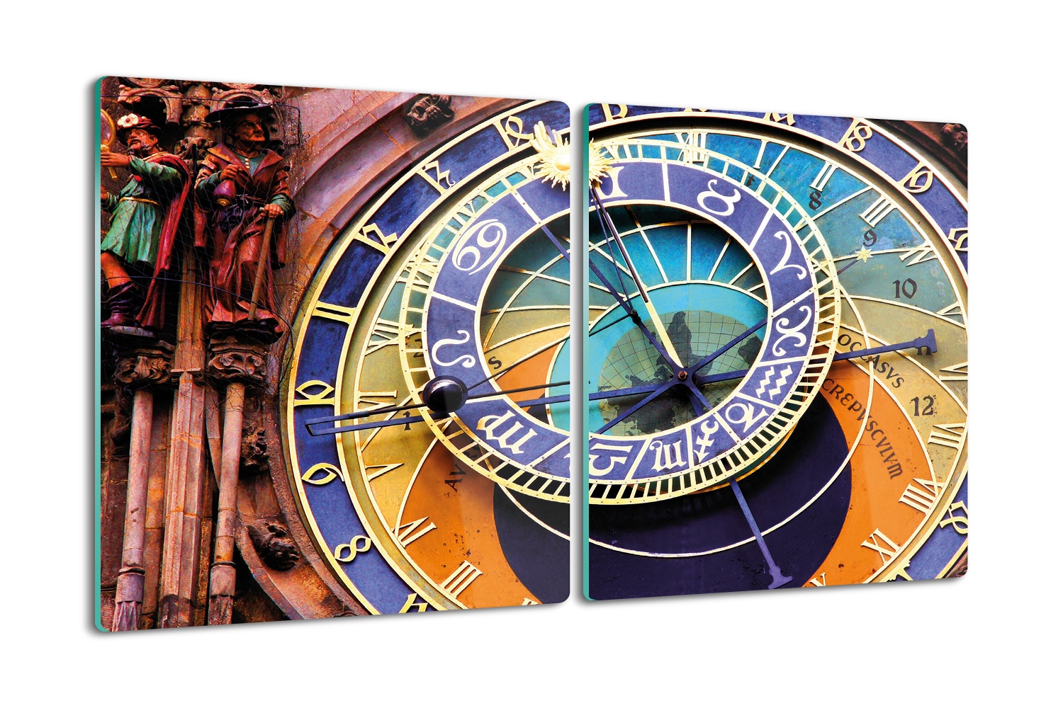skleněná deska 2x40x52 ze skla Orloj