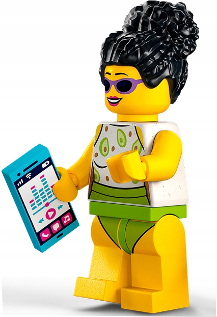 

Lego plażowiczka kostium telefon 60328 cty1387