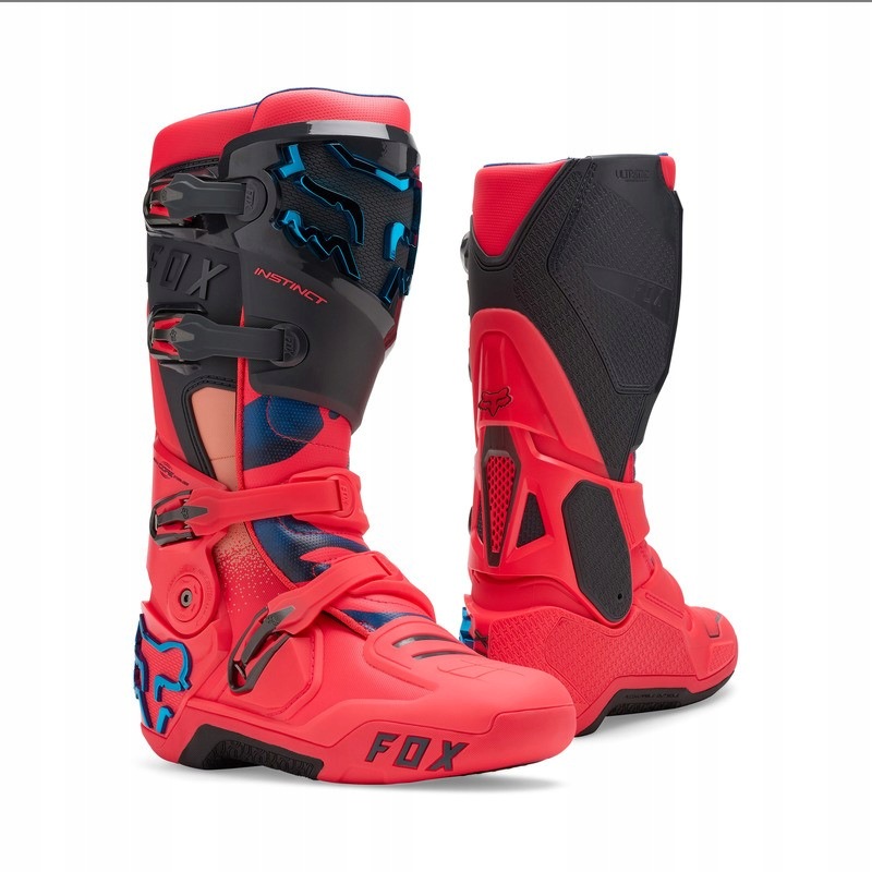 Motocyklové Topánky Fox Instinct Vision Le Neon Pink (9.5)