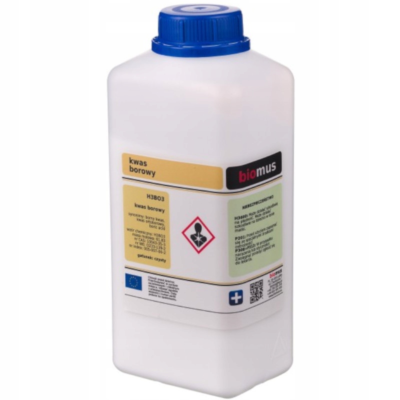 

Kwas Borowy Brony Ortoborowy boric acid 1kg Biomus