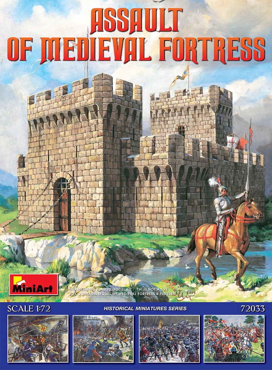 Assault Of Medieval Fortress 1:72 MiniArt 72033