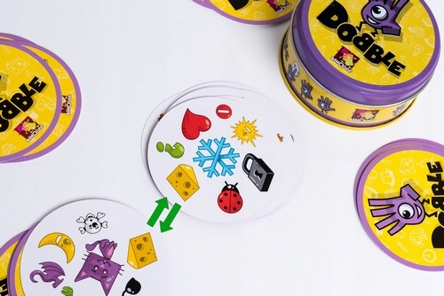 GRA PLANSZOWA DOBBLE DOBLE DOUBLE REBEL IMPREZOWA Typ Podstawa