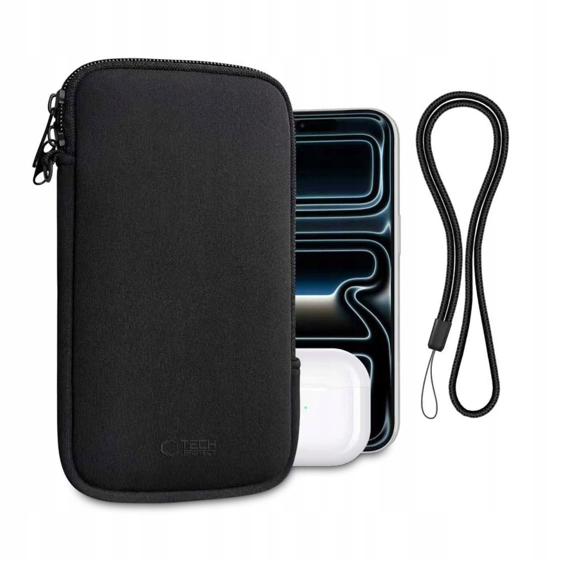 Etui uniwersalne 6.0-7.2" Tech-Protect SM70 czarne