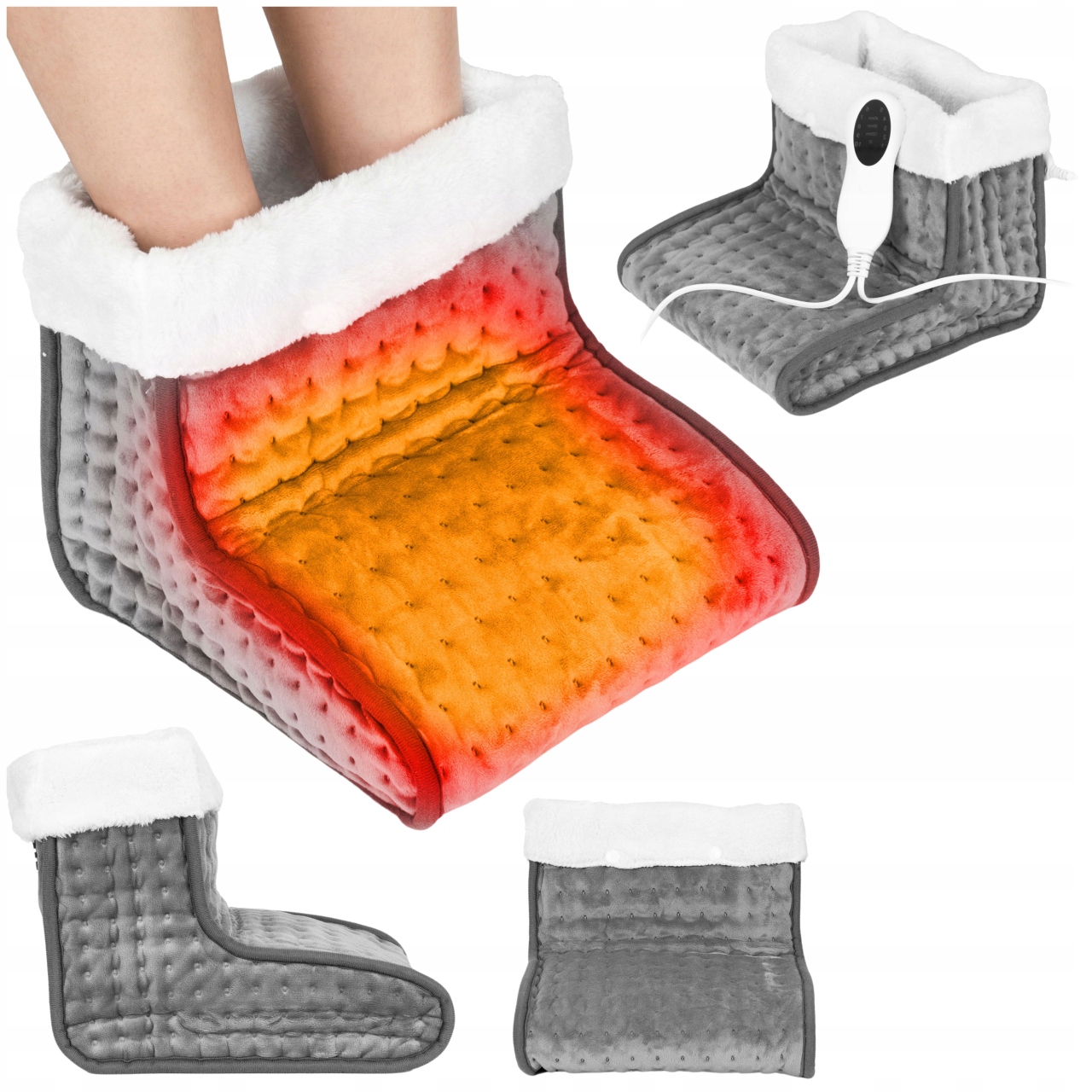 Ogrzewacz Do Stóp Elektryczny Na Pilota 10 Poziomów Grzania