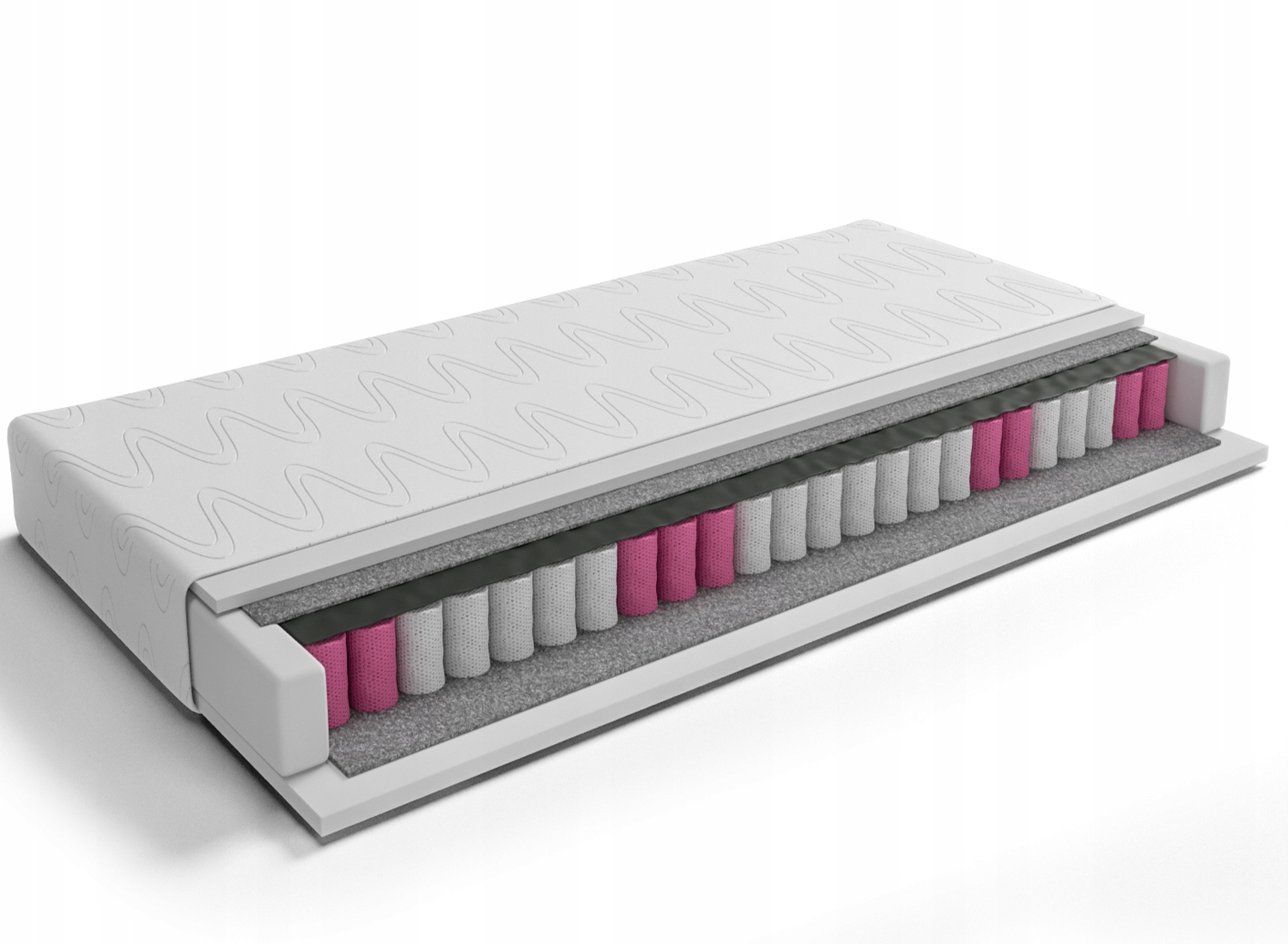 Materac 7 Stref Termoelastyczna + T25 160x200