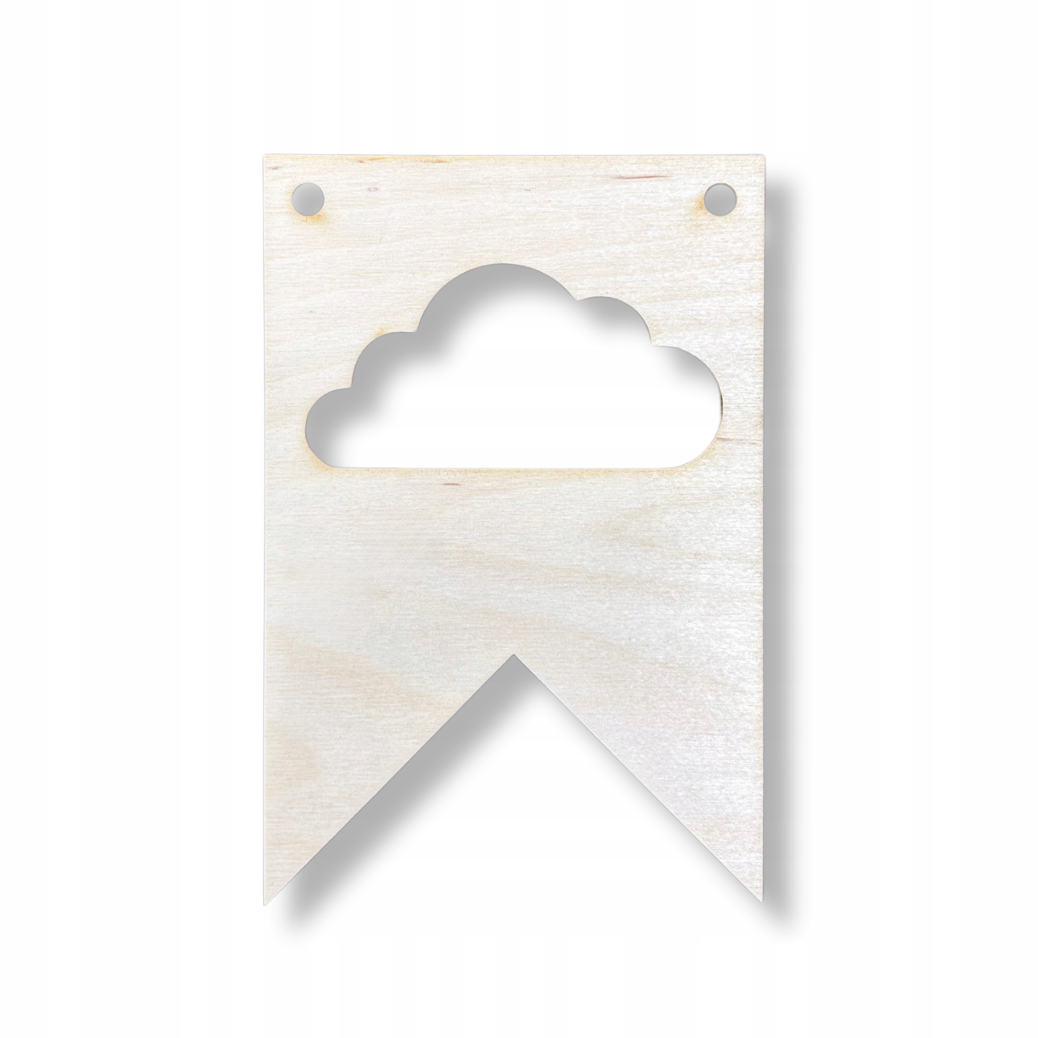 PROPORCZYK DREWNIANY GIRLANDA ZAWIESZKA CHORĄGIEWKA DEKOR CHMURA CHMURKA