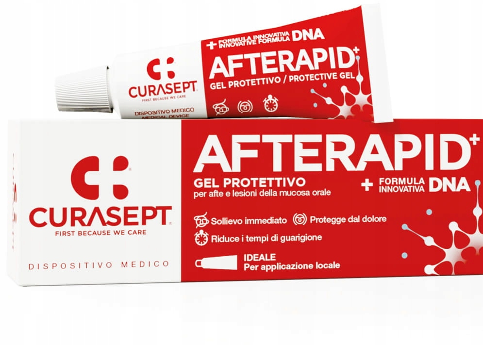 2 x Curasept Afte Rapid żel na afty 10 ml