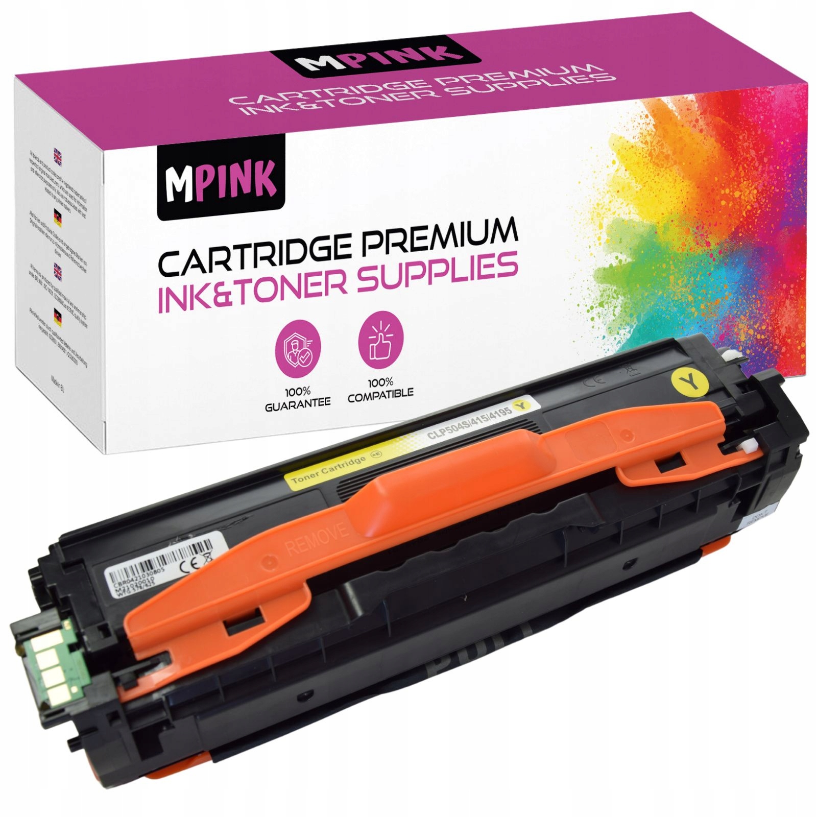 Toner Pro Samsung CLX-4195FN 4100 CLP-410 415 4195N Žlutý CLT-Y504S
