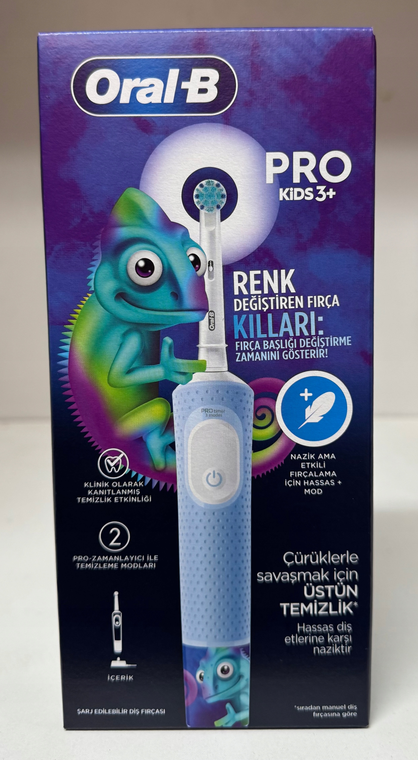 Szczoteczka Elektryczna dla Dzieci Oral-B Pro Kids 3+ Kameleon