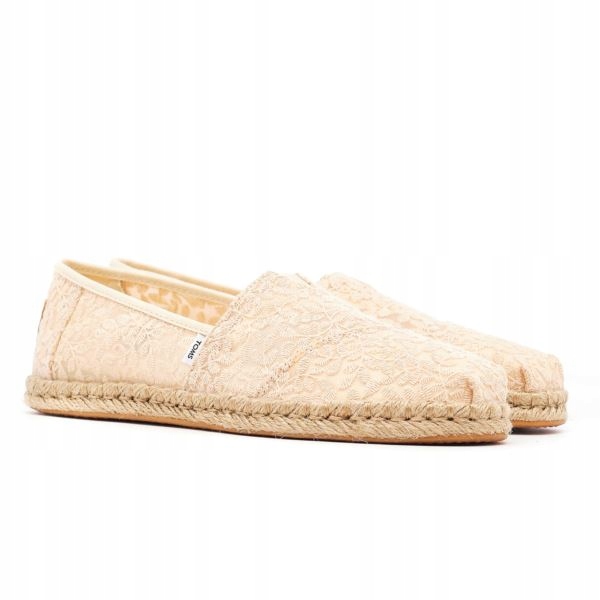 Toms, Natural, Botanical Lace W Rope 10017827 Velikost 36