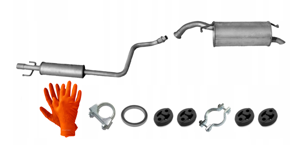 Toyota Yaris 1.3i 16V 63 kW (08/1999-12/2002) Tlumič