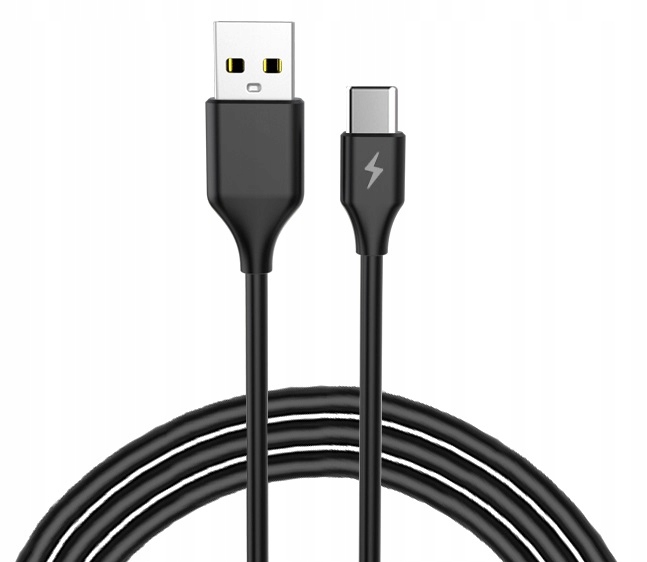 

Kabel USB-micro Typ C 2.1A 1m Czarny Libox LB0067C