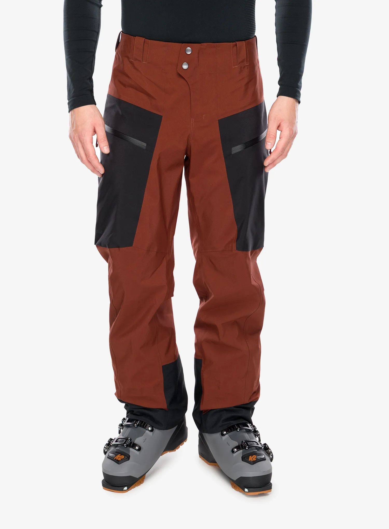 Gore Tex kalhoty Patagonia PowSlayer Pants dried vanilla XL