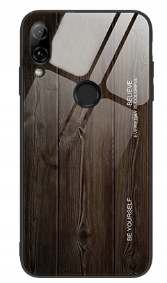 

Etui Szklane Do Huawei P Smart 2019 Drewno Case