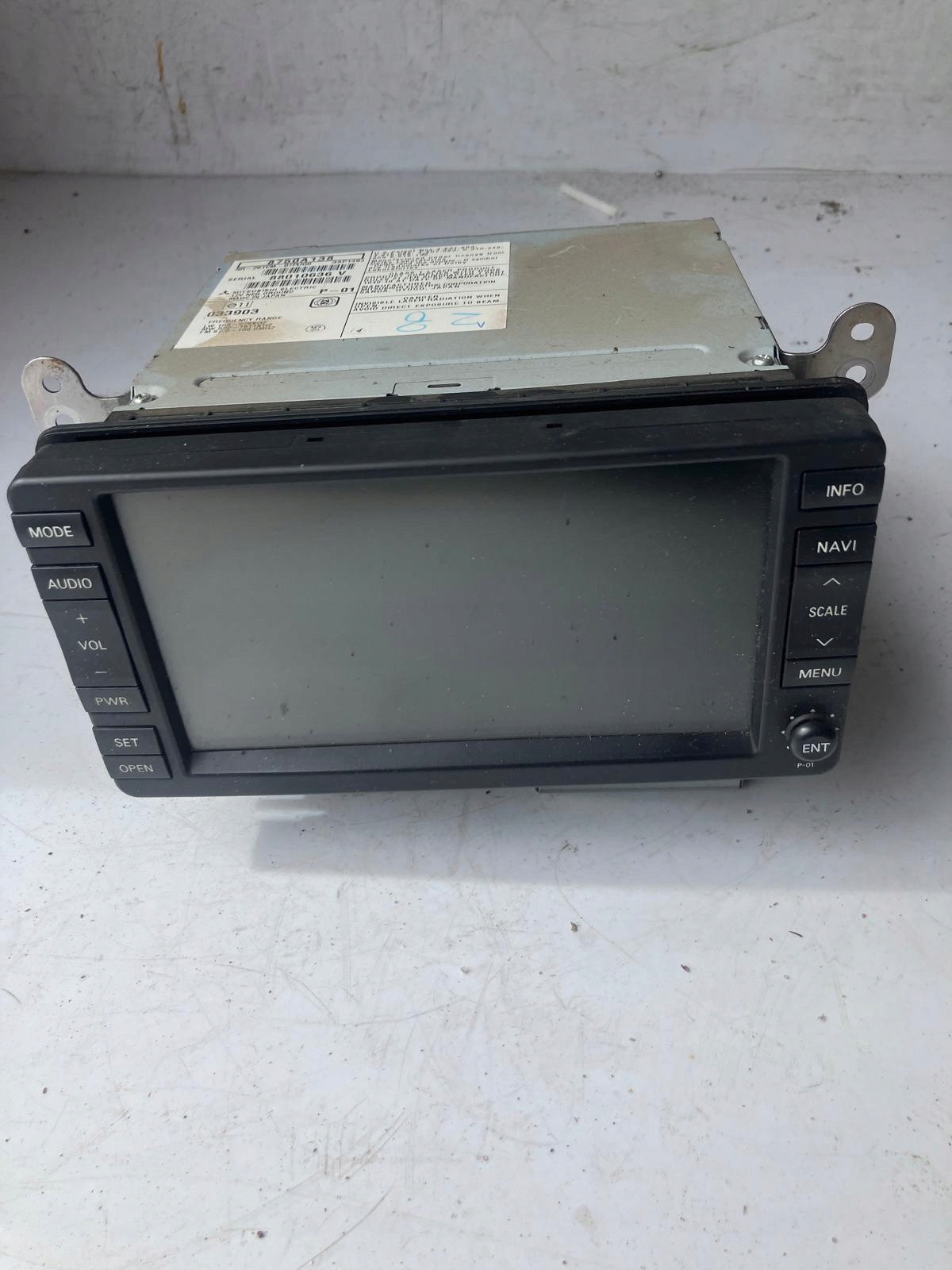 RADIO Navigation PEUGEOT 4007 8750A138 261EM-07PUG0