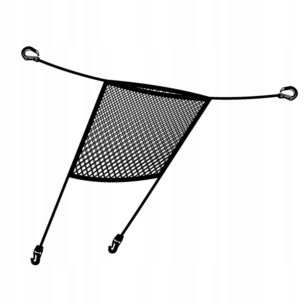 Elastyczna siatka do bagażnika i kabiny 28x32cm N7