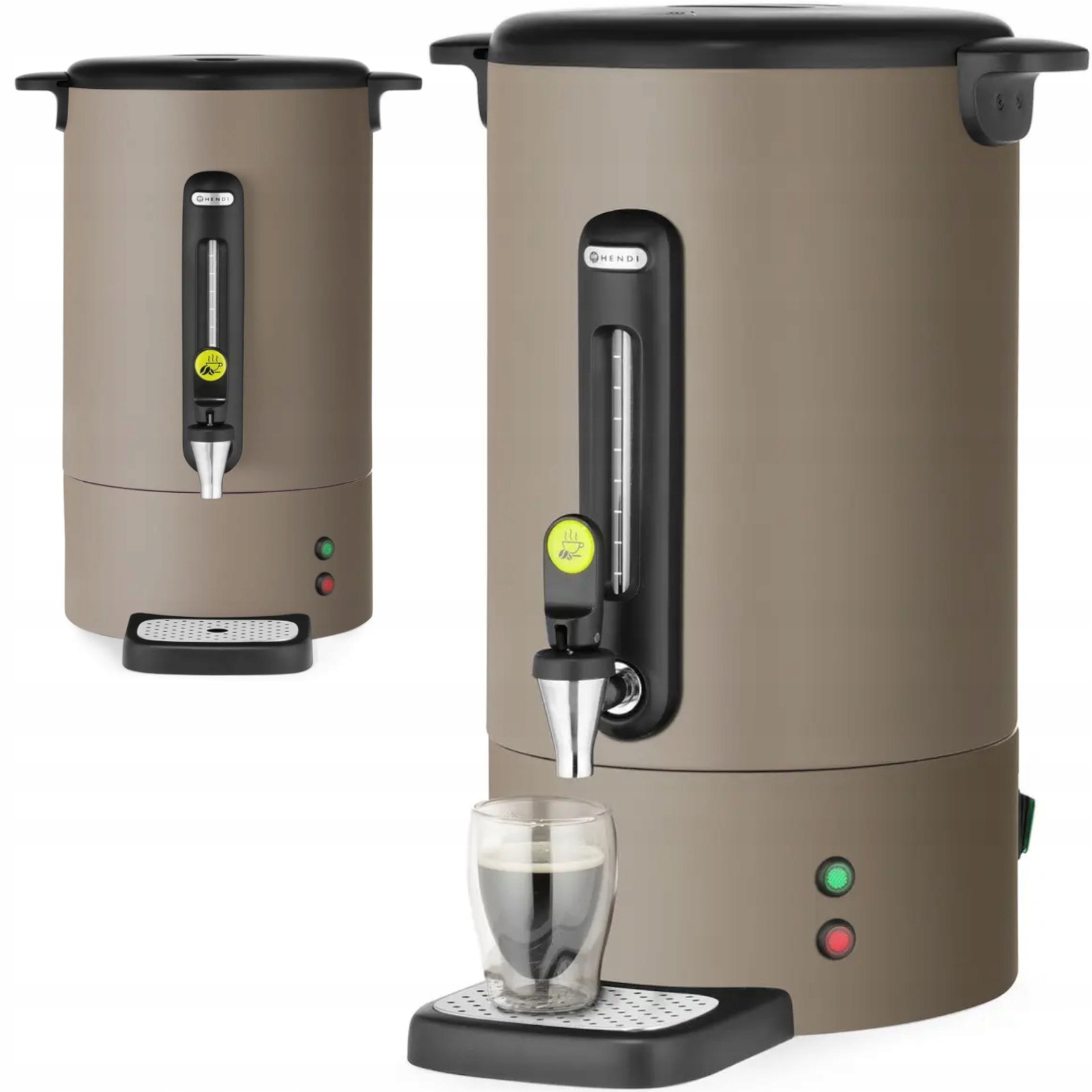 Vařič kávy s kohoutkovým odkapávačem 14 l 1750 W taupe