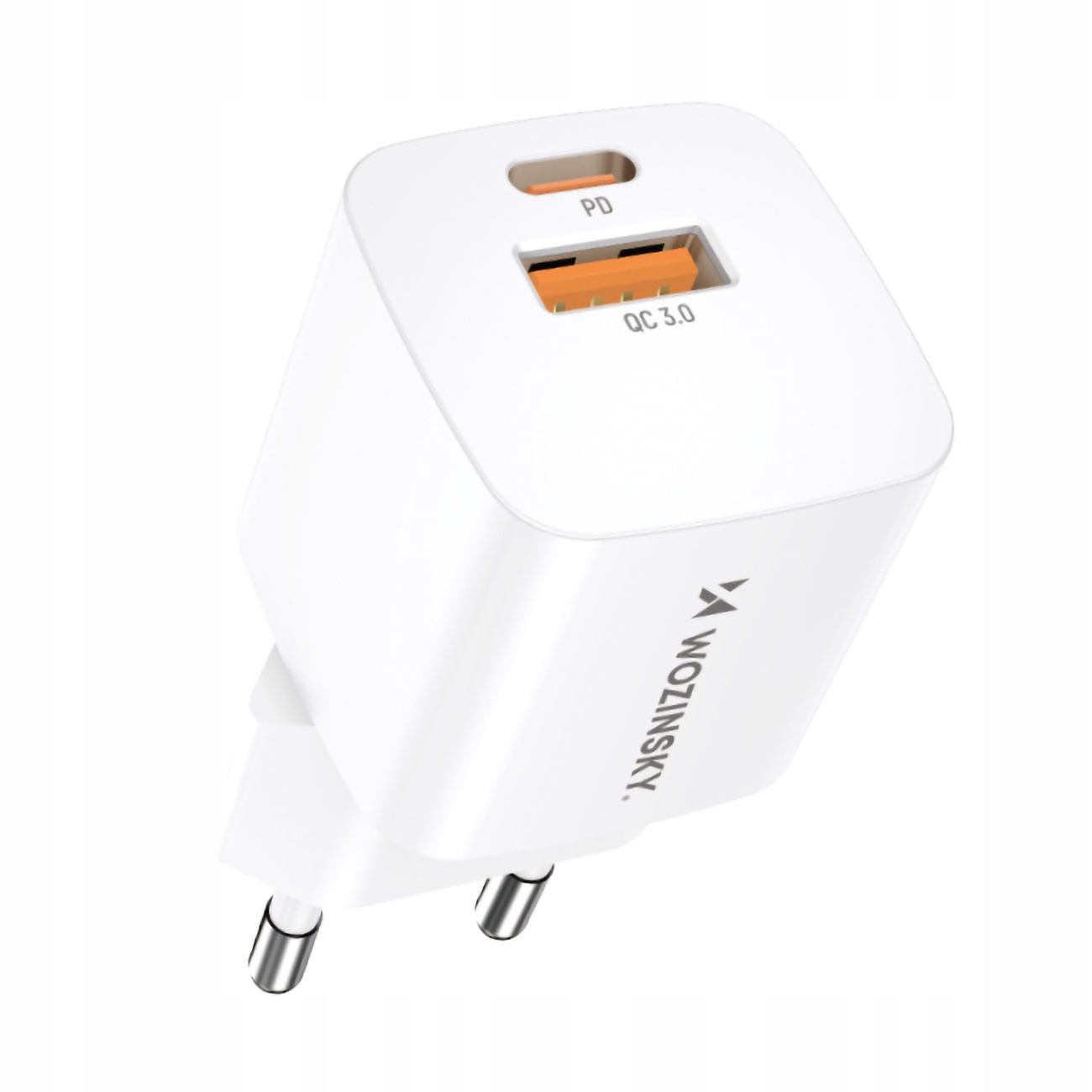 Ładowarka sieciowa Wozinsky Cmwcw 20W Usb-c Usb-a biała