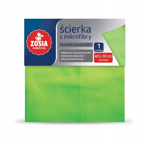 

Zosia Samosia ścierka Mikrofibra Meble, sprzęt Rtv