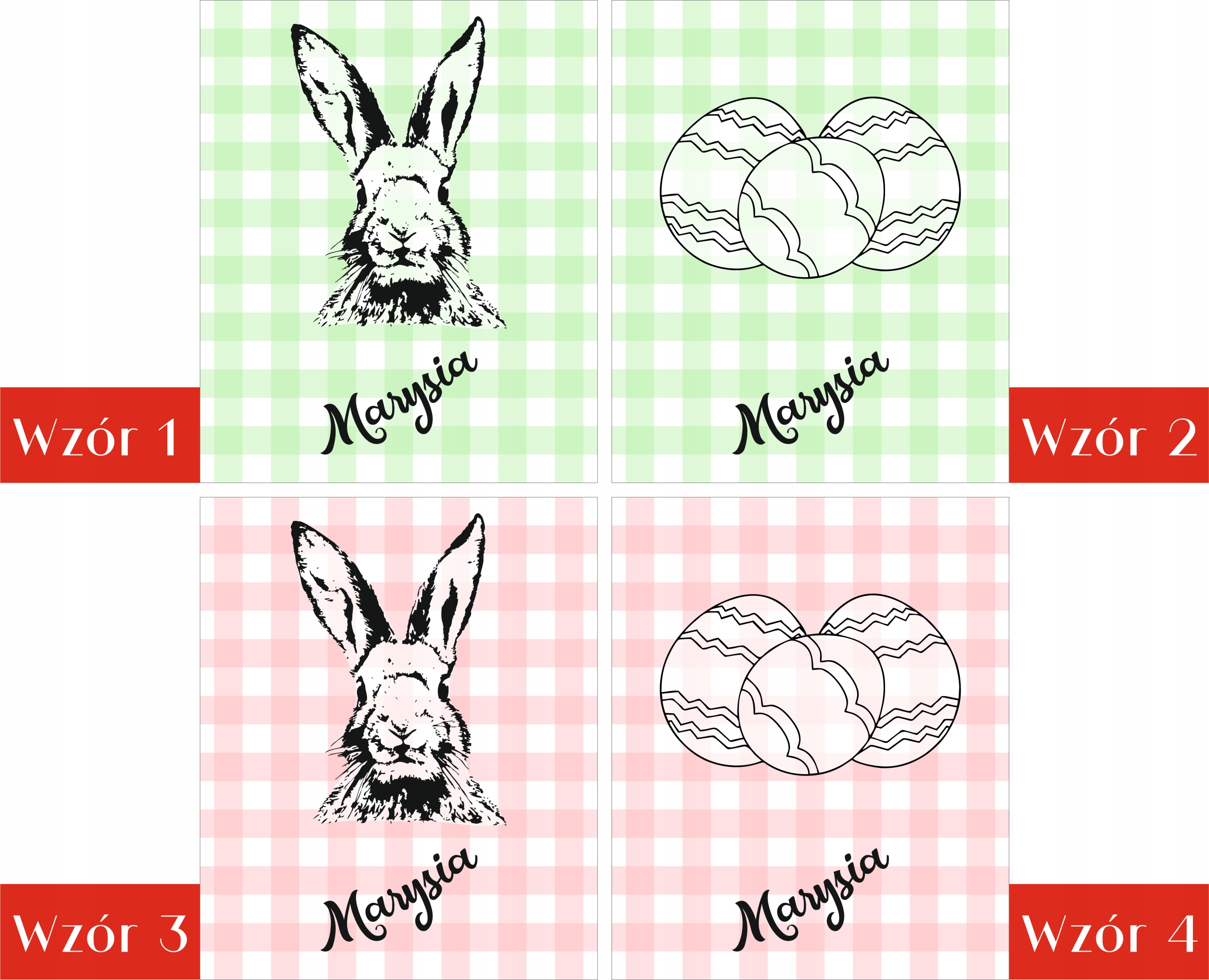 PAPIEROWA TOREBKA NA PREZENT IMIĘ WZORY WIELKANOC Marka inna