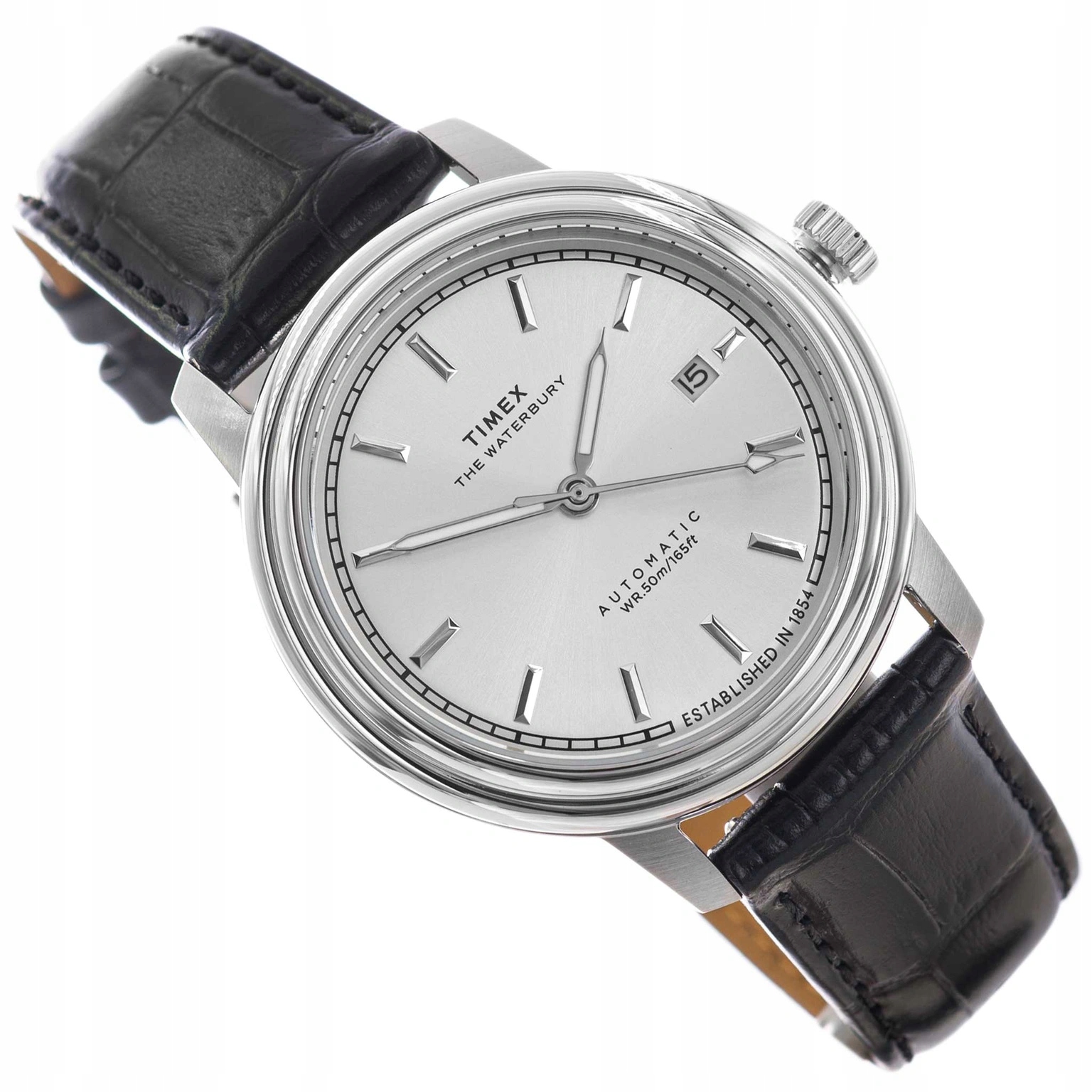 Pánské Hodinky Timex TW2Y22900 Waterbury Metropolian Automatic Černé