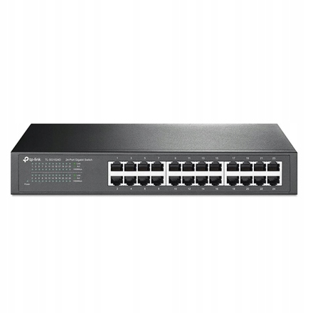 TP-Link TL-SG1024D prepínač 24 portov pre montáž do stojana