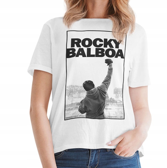 

Koszulka Damska Filmowa Rocky