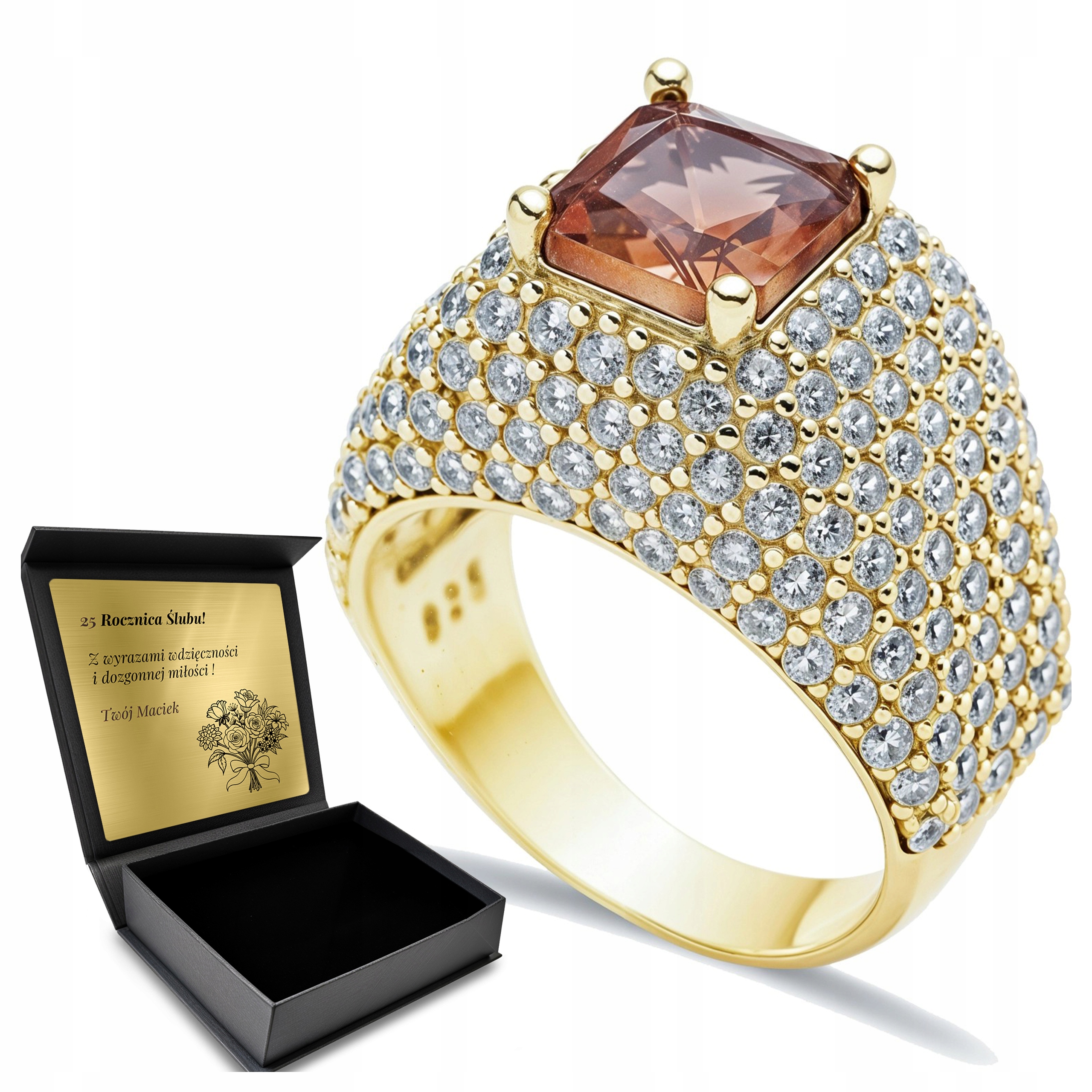 Prstýnek Dárek pro ženu Stříbro 925 Gravírování Gartis