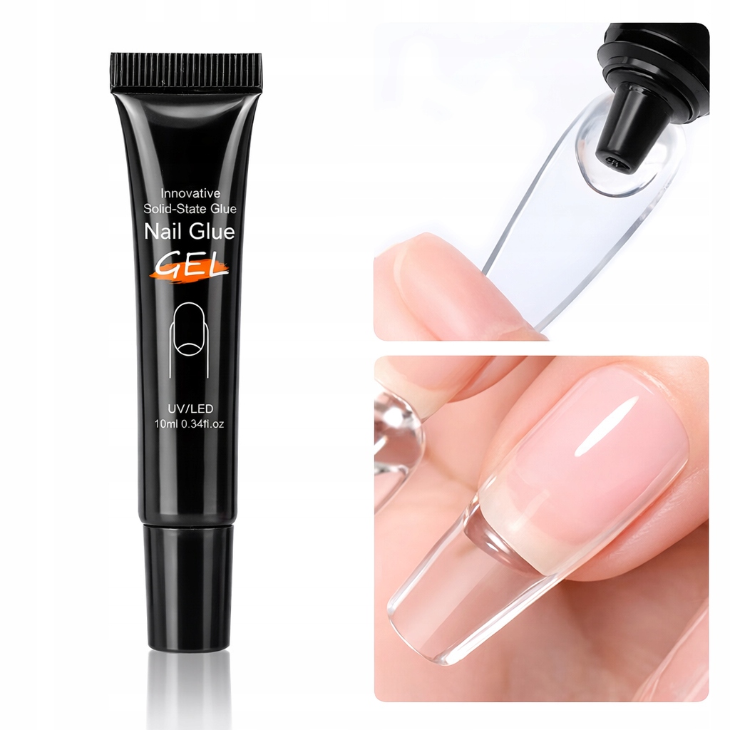 KLEJ ŻEL DO TIPSÓW FLEXI TIPS TIPSÓW OZDÓB UV/LED W TUBCE 10 ml