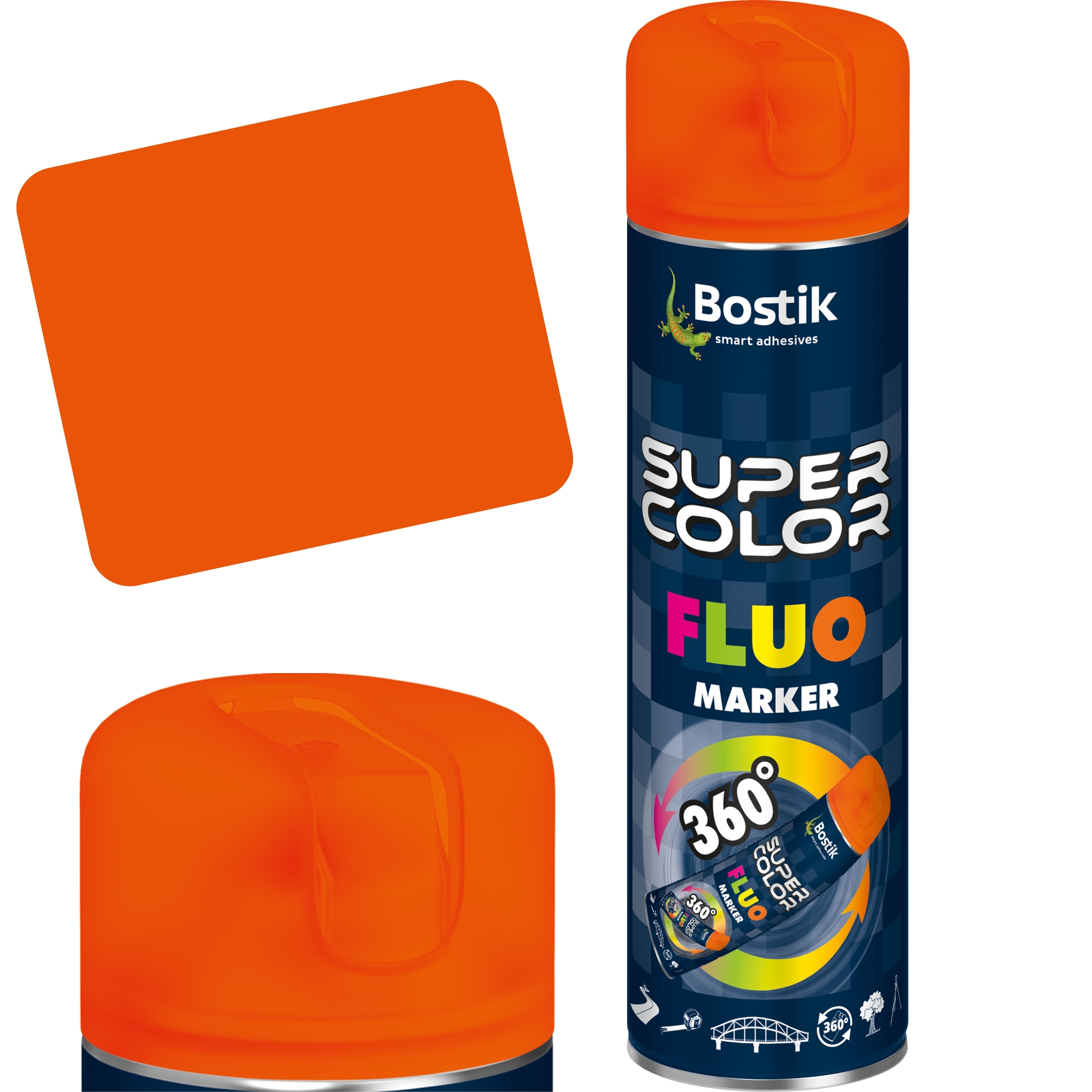 

Farba geodezyjna Fluo 360 pomarańczowa 500ml