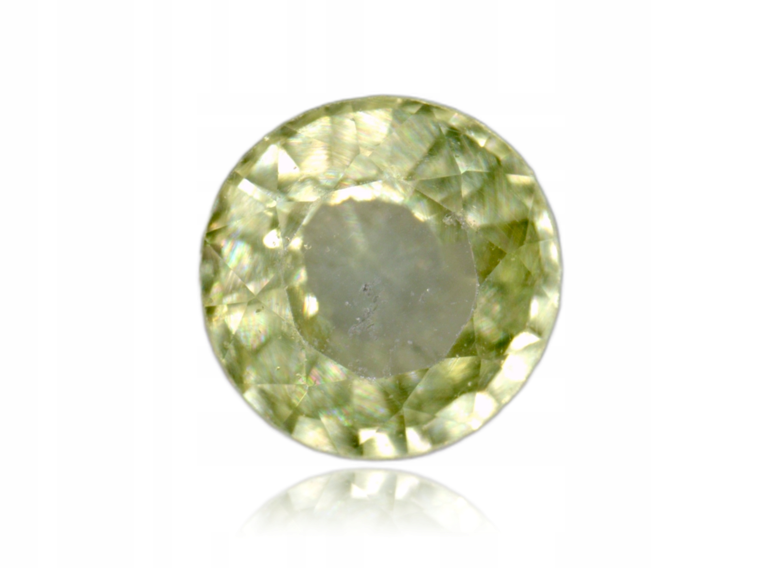 Safír 0.15ct Žlutý Kulatý eCertifikát Wbd