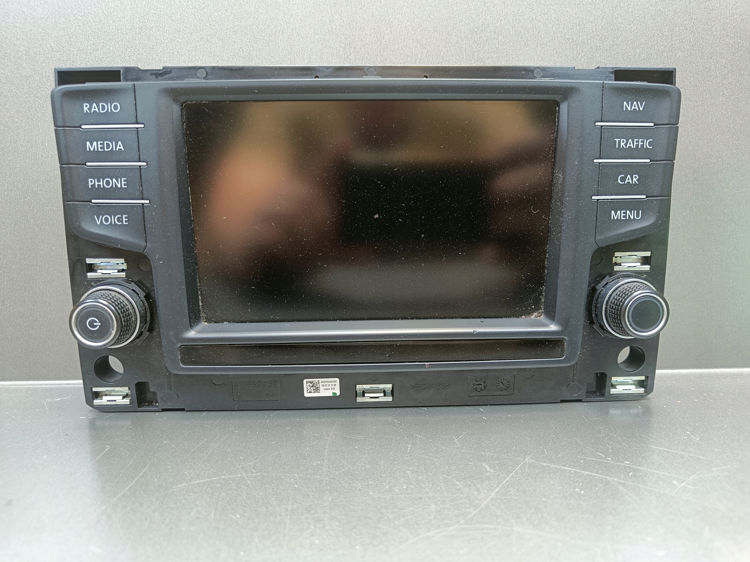 Display VW Passat B8 navigazione Panel 3G0919605D
