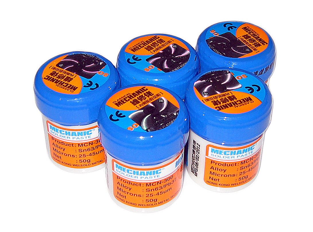 

Pasta Lutownicza Smd Bga Sn63Pb37 Płynna CYNA2 35g