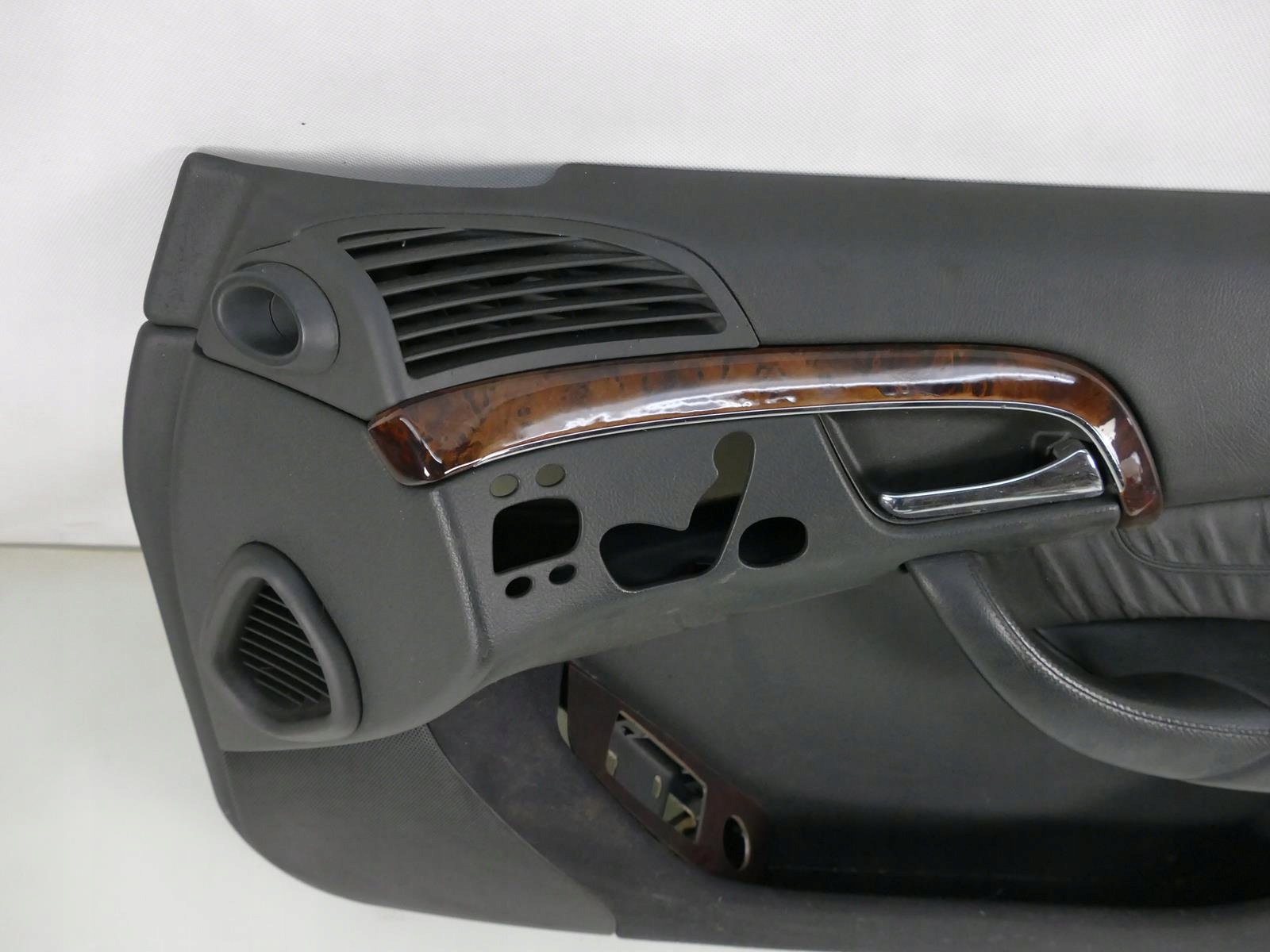 MERCEDES S W220 LIFT seat side right front black leather