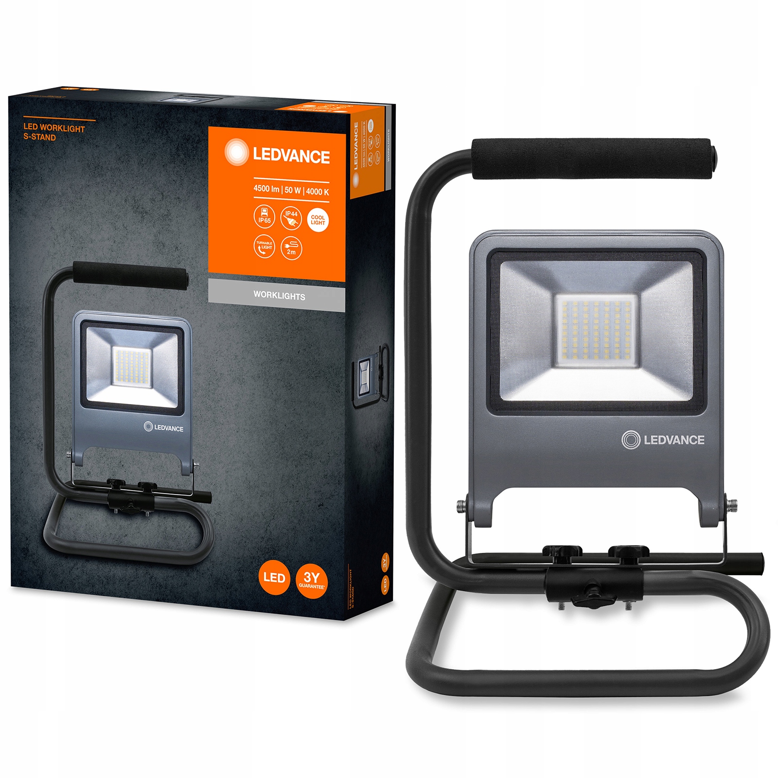 Led reflektor Prenosný reflektor Halogen Lampa 50W Worklights Ledvance