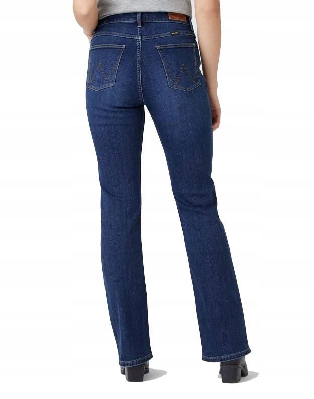 Dámské rozšířené kalhoty Wrangler Bootcut Stockton W20BB940R 25/32