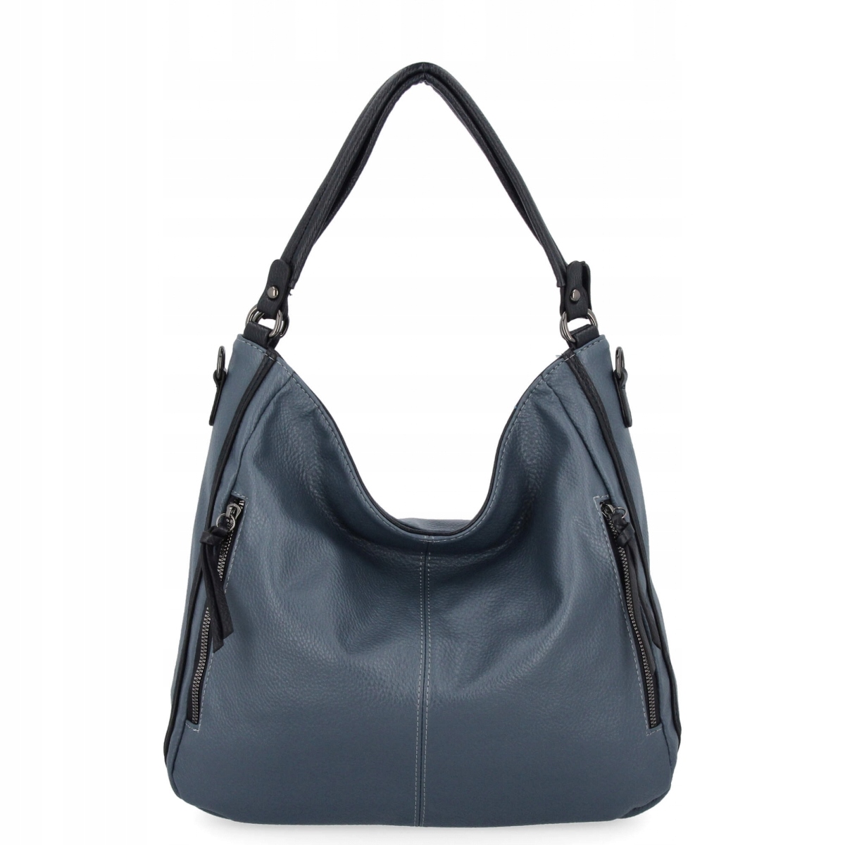 Dámská kabelka XL na každý den od firmy Hernan HB0379 Světle modrá/Granátová