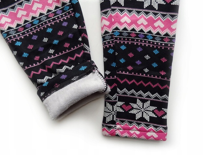 

Legginsy Ocieplane Futerkiem Śnieżki 110/116