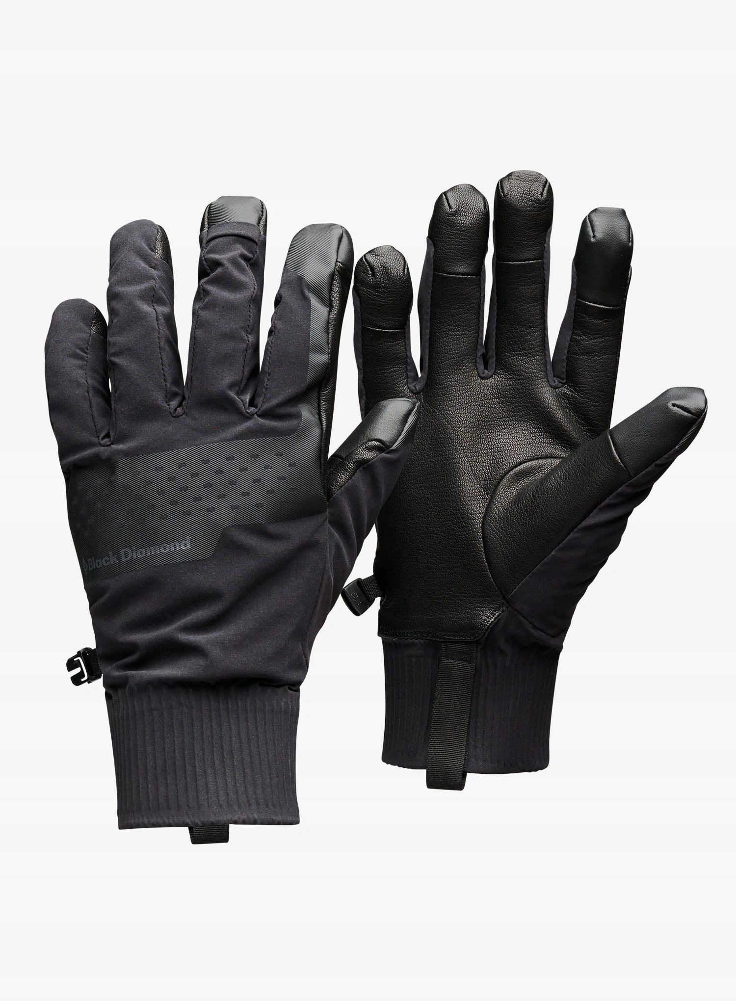 Softshellové rukavice Black Diamond Alpine Softshell Gloves černá L