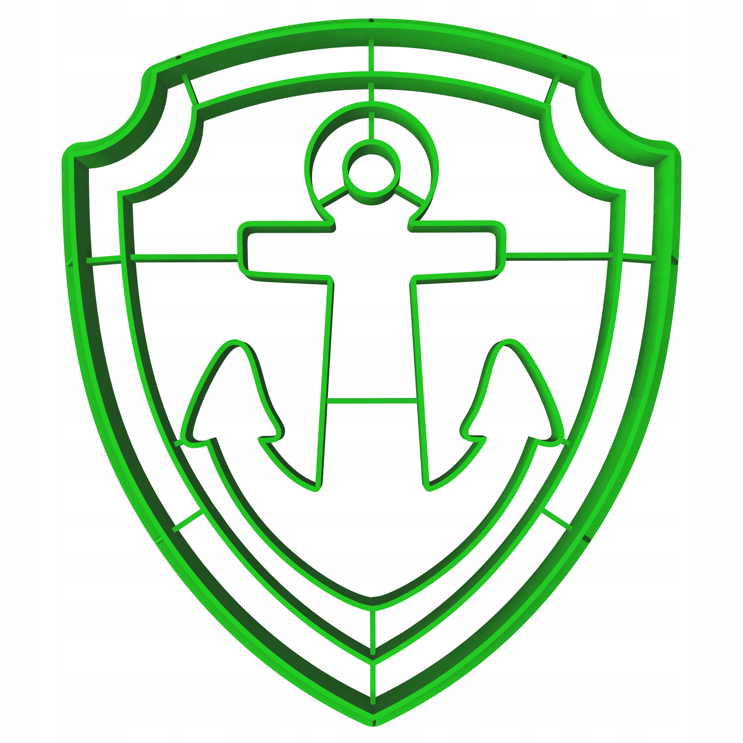 

Foremka Wykrawacz Psi Patrol Zuma Odznaka 10cm
