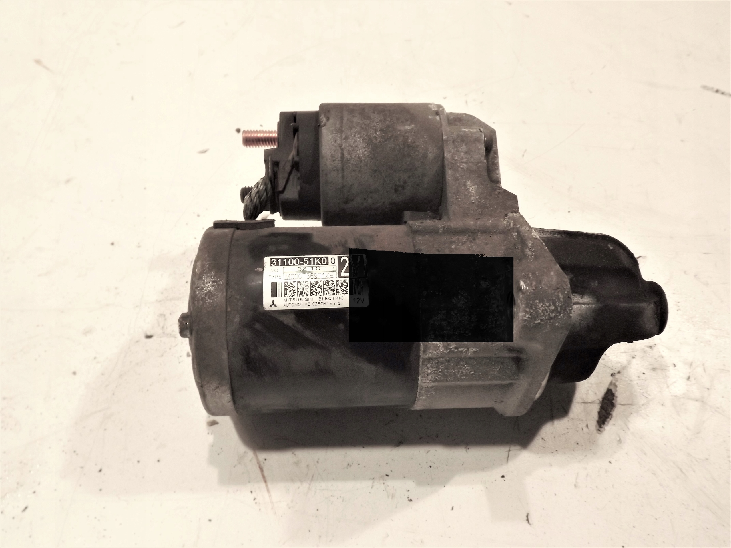 starter 31100-51K0 OPEL AGILA B SPLASH 1.2