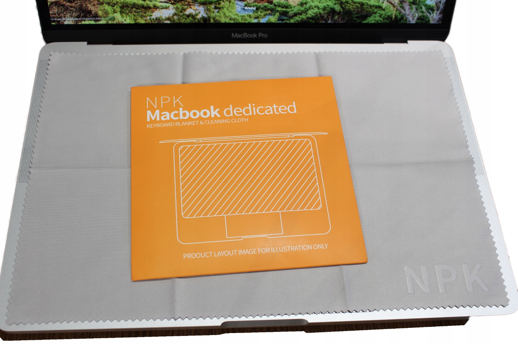 Ściereczka ochronna dedykowana MacBook Pro Air 13 14 Kod producenta NPK