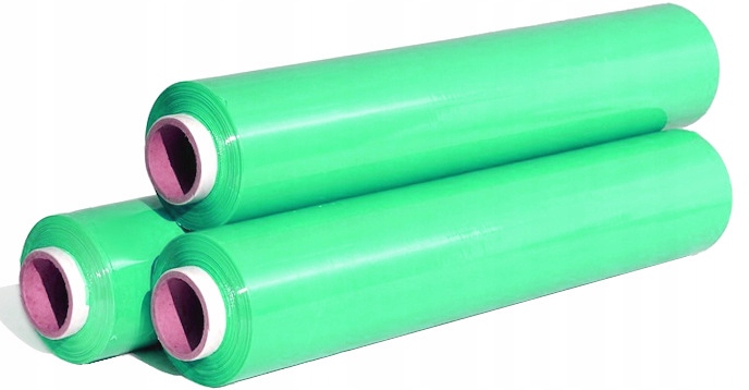 FOLIA STRETCH ZIELONA 1,5kg 23mic STRECZ 1,5 ZIEL